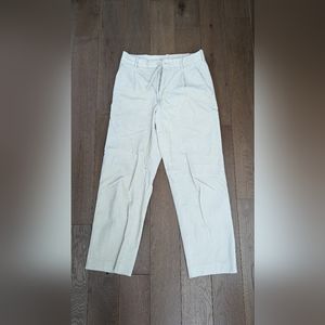Uniqlo cream corduroy pants